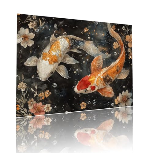 Puzzle Erwachsene 1000 Teile Fisch Tier Educa Jigsaw für Kinder ab 8 Jahren Mädchen Jungen, Erwachsene Impossible Klassische Puzzles Schwer, Anspruchsvoll Spielspaß, Als Familienspiel 50x75cm t-982 Puzzle Erwachsene 1000 Teile Fisch Tier Educa Jigsaw für Kinder ab 8 Jahren Mädchen Jungen, Erwachsene Impossible Klassische Puzzles Schwer, Anspruchsvoll Spielspaß, Als Familienspiel 50x75cm t-982 von Dirjuong