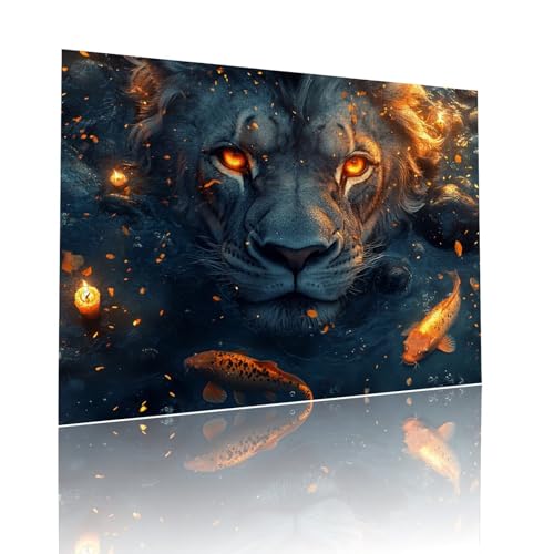 Puzzle Erwachsene 1000 Teile Löwe Tier Educa Jigsaw für Kinder ab 8 Jahren Mädchen Jungen, Erwachsene Impossible Klassische Puzzles Schwer, Anspruchsvoll Spielspaß, Als Familienspiel 50x75cm t-876 Puzzle Erwachsene 1000 Teile Löwe Tier Educa Jigsaw für Kinder ab 8 Jahren Mädchen Jungen, Erwachsene Impossible Klassische Puzzles Schwer, Anspruchsvoll Spielspaß, Als Familienspiel 50x75cm t-876 von Dirjuong