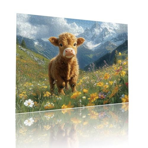 Puzzle Erwachsene 1000 Teile Ochse Landschaft Educa Jigsaw für Kinder ab 8 Jahren Mädchen Jungen, Erwachsene Impossible Klassische Puzzles Schwer, Anspruchsvoll Spielspaß, Als Geschenke 50x75cm t-762 Puzzle Erwachsene 1000 Teile Ochse Landschaft Educa Jigsaw für Kinder ab 8 Jahren Mädchen Jungen, Erwachsene Impossible Klassische Puzzles Schwer, Anspruchsvoll Spielspaß, Als Geschenke 50x75cm t-762 von Dirjuong