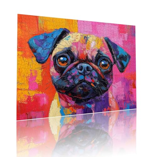 Puzzle Erwachsene 1314 Teile Abstrakt Hund Educa Jigsaw für Kinder ab 8 Jahren Mädchen Jungen, Erwachsene Impossible Klassische Puzzles Schwer, Anspruchsvoll Spielspaß, Als Geschenke 50x75cm t-22 Puzzle Erwachsene 1314 Teile Abstrakt Hund Educa Jigsaw für Kinder ab 8 Jahren Mädchen Jungen, Erwachsene Impossible Klassische Puzzles Schwer, Anspruchsvoll Spielspaß, Als Geschenke 50x75cm t-22 von Dirjuong