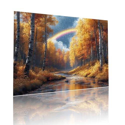 Puzzle Erwachsene 1314 Teile Regenbogen Landschaft Educa Jigsaw für Kinder ab 8 Jahren Mädchen Jungen, Erwachsene Impossible Klassische Puzzles, Anspruchsvoll Spielspaß, Als Geschenke 50x75cm t-16 Puzzle Erwachsene 1314 Teile Regenbogen Landschaft Educa Jigsaw für Kinder ab 8 Jahren Mädchen Jungen, Erwachsene Impossible Klassische Puzzles, Anspruchsvoll Spielspaß, Als Geschenke 50x75cm t-16 von Dirjuong