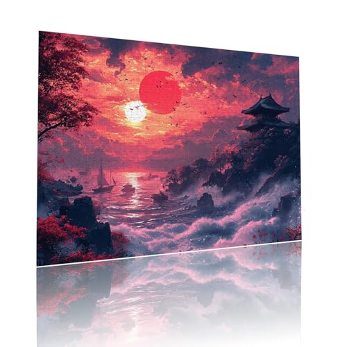 Puzzle Erwachsene 1500 Teile Sonnenuntergang Landschaft Educa Jigsaw für Kinder ab 8 Jahren Mädchen Jungen, Erwachsene Impossible Klassische Puzzles Schwer, Anspruchsvoll Spielspaß 57x87cm t-526 Puzzle Erwachsene 1500 Teile Sonnenuntergang Landschaft Educa Jigsaw für Kinder ab 8 Jahren Mädchen Jungen, Erwachsene Impossible Klassische Puzzles Schwer, Anspruchsvoll Spielspaß 57x87cm t-526 von Dirjuong