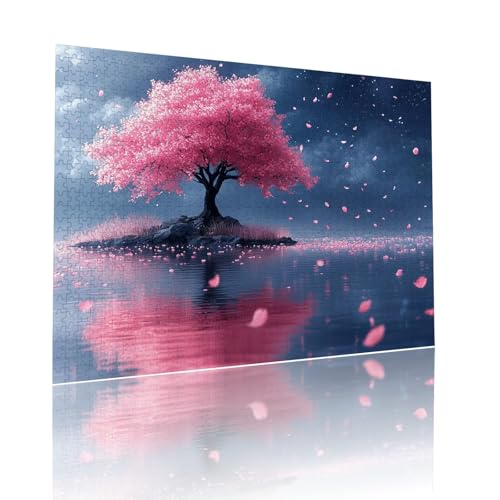 Puzzle Erwachsene 200 Teile Baum Landschaft Educa Jigsaw für Kinder ab 8 Jahren Mädchen Jungen, Erwachsene Impossible Klassische Puzzles Schwer, Anspruchsvoll Spielspaß, Als Geschenke 25x35cm t-888 von Dirjuong
