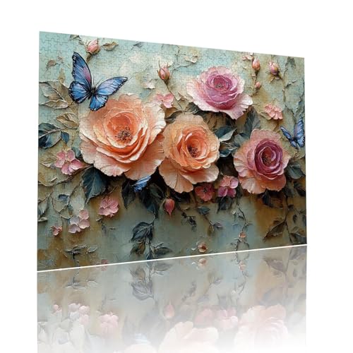 Puzzle Erwachsene 200 Teile Blume Schmetterling Educa Jigsaw für Kinder ab 8 Jahren Mädchen Jungen, Erwachsene Impossible Klassische Puzzles Schwer, Anspruchsvoll Spielspaß, Geschenke 25x35cm t-302 Puzzle Erwachsene 200 Teile Blume Schmetterling Educa Jigsaw für Kinder ab 8 Jahren Mädchen Jungen, Erwachsene Impossible Klassische Puzzles Schwer, Anspruchsvoll Spielspaß, Geschenke 25x35cm t-302 von Dirjuong