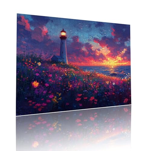 Puzzle Erwachsene 200 Teile Leuchtturm Sternenhimmel Educa Jigsaw für Kinder ab 8 Jahren Mädchen Jungen, Erwachsene Impossible Klassische Puzzles, Anspruchsvoll Spielspaß, Als Geschenke 25x35cm t-76 Puzzle Erwachsene 200 Teile Leuchtturm Sternenhimmel Educa Jigsaw für Kinder ab 8 Jahren Mädchen Jungen, Erwachsene Impossible Klassische Puzzles, Anspruchsvoll Spielspaß, Als Geschenke 25x35cm t-76 von Dirjuong
