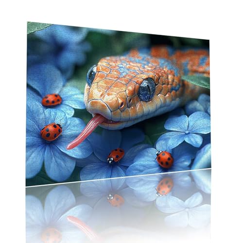 Puzzle Erwachsene 200 Teile Schlange Blume Educa Jigsaw für Kinder ab 8 Jahren Mädchen Jungen, Erwachsene Impossible Klassische Puzzles Schwer, Anspruchsvoll Spielspaß, Als Geschenke 25x35cm t-874 Puzzle Erwachsene 200 Teile Schlange Blume Educa Jigsaw für Kinder ab 8 Jahren Mädchen Jungen, Erwachsene Impossible Klassische Puzzles Schwer, Anspruchsvoll Spielspaß, Als Geschenke 25x35cm t-874 von Dirjuong