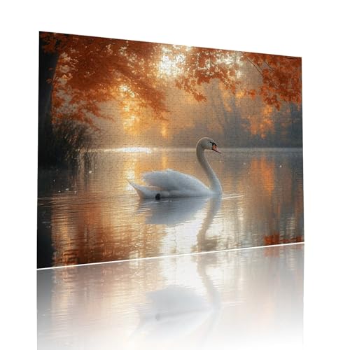 Puzzle Erwachsene 200 Teile Schwan Tier Educa Jigsaw für Kinder ab 8 Jahren Mädchen Jungen, Erwachsene Impossible Klassische Puzzles Schwer, Anspruchsvoll Spielspaß, Als Familienspiel 25x35cm t-942 Puzzle Erwachsene 200 Teile Schwan Tier Educa Jigsaw für Kinder ab 8 Jahren Mädchen Jungen, Erwachsene Impossible Klassische Puzzles Schwer, Anspruchsvoll Spielspaß, Als Familienspiel 25x35cm t-942 von Dirjuong