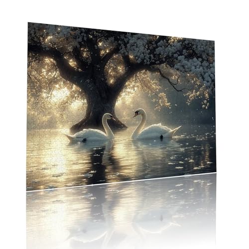 Puzzle Erwachsene 200 Teile Schwan Tier Educa Jigsaw für Kinder ab 8 Jahren Mädchen Jungen, Erwachsene Impossible Klassische Puzzles Schwer, Anspruchsvoll Spielspaß, Als Familienspiel 25x35cm t-938 Puzzle Erwachsene 200 Teile Schwan Tier Educa Jigsaw für Kinder ab 8 Jahren Mädchen Jungen, Erwachsene Impossible Klassische Puzzles Schwer, Anspruchsvoll Spielspaß, Als Familienspiel 25x35cm t-938 von Dirjuong