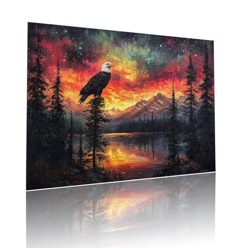 Puzzle Erwachsene 200 Teile Sonnenuntergang Adler Educa Jigsaw für Kinder ab 8 Jahren Mädchen Jungen, Erwachsene Impossible Klassische Puzzles, Anspruchsvoll Spielspaß, Als Geschenke 25x35cm t-614 Puzzle Erwachsene 200 Teile Sonnenuntergang Adler Educa Jigsaw für Kinder ab 8 Jahren Mädchen Jungen, Erwachsene Impossible Klassische Puzzles, Anspruchsvoll Spielspaß, Als Geschenke 25x35cm t-614 von Dirjuong