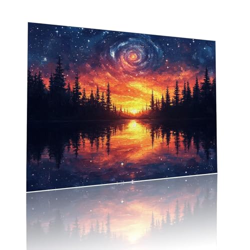 Puzzle Erwachsene 200 Teile Sonnenuntergang Sternenhimmel Educa Jigsaw für Kinder ab 8 Jahren Mädchen Jungen, Erwachsene Impossible Klassische Puzzles Schwer, Anspruchsvoll Spielspaß 25x35cm t-612 Puzzle Erwachsene 200 Teile Sonnenuntergang Sternenhimmel Educa Jigsaw für Kinder ab 8 Jahren Mädchen Jungen, Erwachsene Impossible Klassische Puzzles Schwer, Anspruchsvoll Spielspaß 25x35cm t-612 von Dirjuong