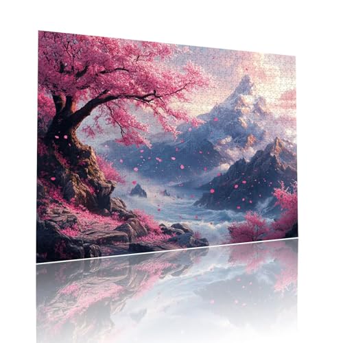 Puzzle Erwachsene 2000 Teile Landschaft Baum Educa Jigsaw für Kinder ab 8 Jahren Mädchen Jungen, Erwachsene Impossible Klassische Puzzles Schwer, Anspruchsvoll Spielspaß, Als Geschenke 70x99cm t-116 von Dirjuong