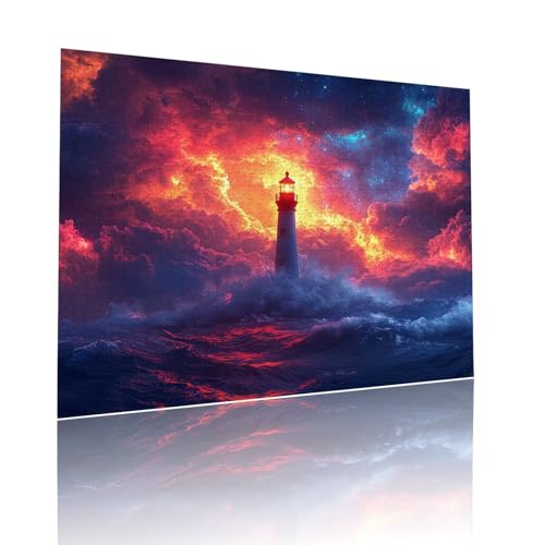 Puzzle Erwachsene 2000 Teile Leuchtturm Ozean Educa Jigsaw für Kinder ab 8 Jahren Mädchen Jungen, Erwachsene Impossible Klassische Puzzles Schwer, Anspruchsvoll Spielspaß, Als Geschenke 70x99cm t-70 Puzzle Erwachsene 2000 Teile Leuchtturm Ozean Educa Jigsaw für Kinder ab 8 Jahren Mädchen Jungen, Erwachsene Impossible Klassische Puzzles Schwer, Anspruchsvoll Spielspaß, Als Geschenke 70x99cm t-70 von Dirjuong