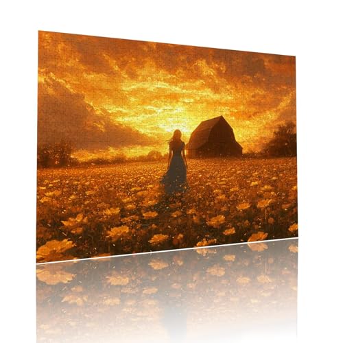 Puzzle Erwachsene 2000 Teile Sonnenuntergang Frau Educa Jigsaw für Kinder ab 8 Jahren Mädchen Jungen, Erwachsene Impossible Klassische Puzzles, Anspruchsvoll Spielspaß, Als Geschenke 70x99cm t-594 Puzzle Erwachsene 2000 Teile Sonnenuntergang Frau Educa Jigsaw für Kinder ab 8 Jahren Mädchen Jungen, Erwachsene Impossible Klassische Puzzles, Anspruchsvoll Spielspaß, Als Geschenke 70x99cm t-594 von Dirjuong