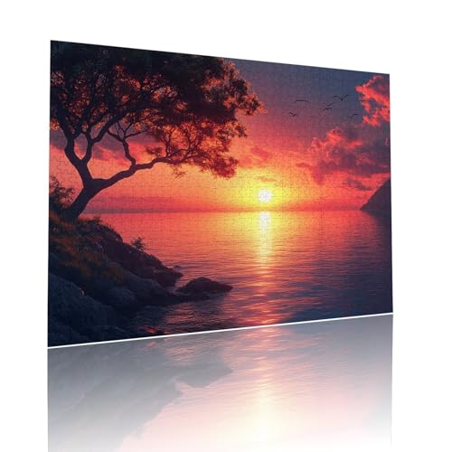 Puzzle Erwachsene 2000 Teile Sonnenuntergang Landschaft Educa Jigsaw für Kinder ab 8 Jahren Mädchen Jungen, Erwachsene Impossible Klassische Puzzles Schwer, Anspruchsvoll Spielspaß 70x99cm t-530 Puzzle Erwachsene 2000 Teile Sonnenuntergang Landschaft Educa Jigsaw für Kinder ab 8 Jahren Mädchen Jungen, Erwachsene Impossible Klassische Puzzles Schwer, Anspruchsvoll Spielspaß 70x99cm t-530 von Dirjuong