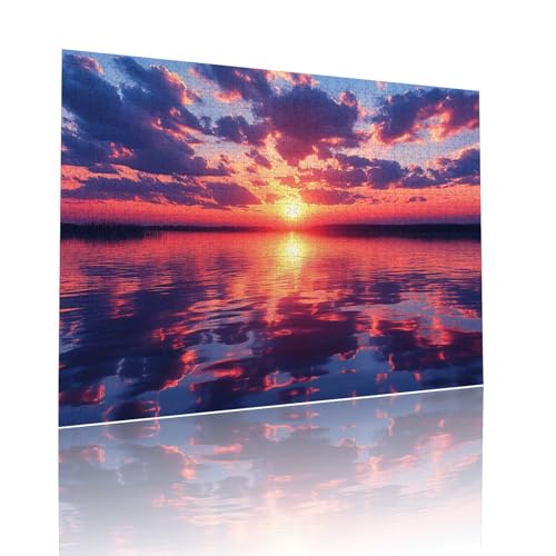 Puzzle Erwachsene 2000 Teile Sonnenuntergang See Educa Jigsaw für Kinder ab 8 Jahren Mädchen Jungen, Erwachsene Impossible Klassische Puzzles Schwer, Anspruchsvoll Spielspaß, Geschenke 70x99cm t-578 Puzzle Erwachsene 2000 Teile Sonnenuntergang See Educa Jigsaw für Kinder ab 8 Jahren Mädchen Jungen, Erwachsene Impossible Klassische Puzzles Schwer, Anspruchsvoll Spielspaß, Geschenke 70x99cm t-578 von Dirjuong