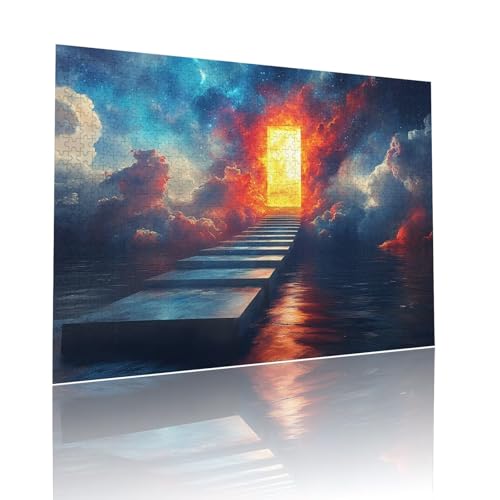 Puzzle Erwachsene 300 Teile Abstrakt Tür Educa Jigsaw für Kinder ab 8 Jahren Mädchen Jungen, Erwachsene Impossible Klassische Puzzles Schwer, Anspruchsvoll Spielspaß, Als Familienspiel 38x52cm t-32 Puzzle Erwachsene 300 Teile Abstrakt Tür Educa Jigsaw für Kinder ab 8 Jahren Mädchen Jungen, Erwachsene Impossible Klassische Puzzles Schwer, Anspruchsvoll Spielspaß, Als Familienspiel 38x52cm t-32 von Dirjuong