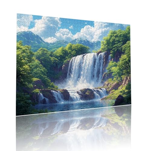 Puzzle Erwachsene 300 Teile Fallen Landschaft Educa Jigsaw für Kinder ab 8 Jahren Mädchen Jungen, Erwachsene Impossible Klassische Puzzles Schwer, Anspruchsvoll Spielspaß, Als Geschenke 38x52cm t-846 von Dirjuong