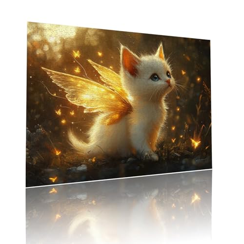 Puzzle Erwachsene 300 Teile Katze Tier Educa Jigsaw für Kinder ab 8 Jahren Mädchen Jungen, Erwachsene Impossible Klassische Puzzles Schwer, Anspruchsvoll Spielspaß, Als Familienspiel 38x52cm t-672 Puzzle Erwachsene 300 Teile Katze Tier Educa Jigsaw für Kinder ab 8 Jahren Mädchen Jungen, Erwachsene Impossible Klassische Puzzles Schwer, Anspruchsvoll Spielspaß, Als Familienspiel 38x52cm t-672 von Dirjuong