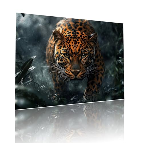 Puzzle Erwachsene 300 Teile Leopard Tier Educa Jigsaw für Kinder ab 8 Jahren Mädchen Jungen, Erwachsene Impossible Klassische Puzzles Schwer, Anspruchsvoll Spielspaß, Als Familienspiel 38x52cm t-6 Puzzle Erwachsene 300 Teile Leopard Tier Educa Jigsaw für Kinder ab 8 Jahren Mädchen Jungen, Erwachsene Impossible Klassische Puzzles Schwer, Anspruchsvoll Spielspaß, Als Familienspiel 38x52cm t-6 von Dirjuong