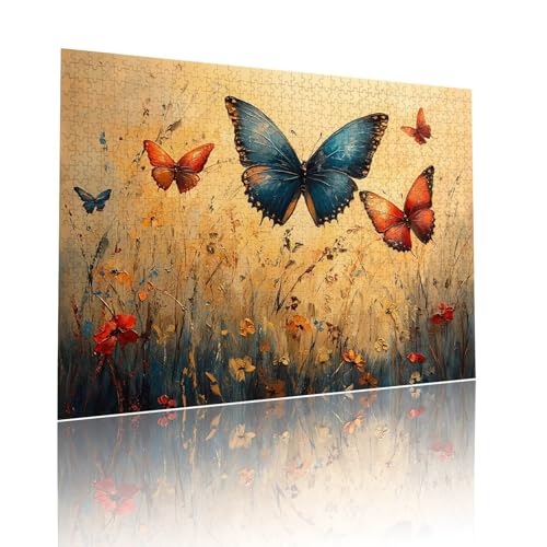 Puzzle Erwachsene 300 Teile Schmetterling Abstrakt Educa Jigsaw für Kinder ab 8 Jahren Mädchen Jungen, Erwachsene Impossible Klassische Puzzles, Anspruchsvoll Spielspaß, Als Geschenke 38x52cm t-214 Puzzle Erwachsene 300 Teile Schmetterling Abstrakt Educa Jigsaw für Kinder ab 8 Jahren Mädchen Jungen, Erwachsene Impossible Klassische Puzzles, Anspruchsvoll Spielspaß, Als Geschenke 38x52cm t-214 von Dirjuong