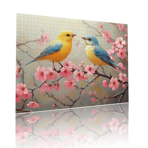 Puzzle Erwachsene 300 Teile Vogel Blume Educa Jigsaw für Kinder ab 8 Jahren Mädchen Jungen, Erwachsene Impossible Klassische Puzzles Schwer, Anspruchsvoll Spielspaß, Als Familienspiel 38x52cm t-746 Puzzle Erwachsene 300 Teile Vogel Blume Educa Jigsaw für Kinder ab 8 Jahren Mädchen Jungen, Erwachsene Impossible Klassische Puzzles Schwer, Anspruchsvoll Spielspaß, Als Familienspiel 38x52cm t-746 von Dirjuong