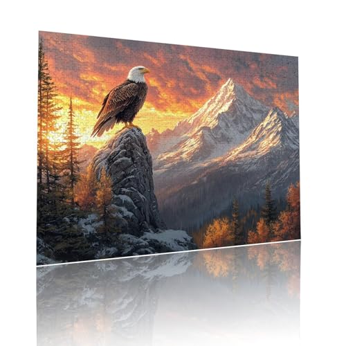 Puzzle Erwachsene 3000 Teile Adler Sonnenuntergang Educa Jigsaw für Kinder ab 8 Jahren Mädchen Jungen, Erwachsene Impossible Klassische Puzzles, Anspruchsvoll Spielspaß, Als Geschenke 81x122cm t-444 Puzzle Erwachsene 3000 Teile Adler Sonnenuntergang Educa Jigsaw für Kinder ab 8 Jahren Mädchen Jungen, Erwachsene Impossible Klassische Puzzles, Anspruchsvoll Spielspaß, Als Geschenke 81x122cm t-444 von Dirjuong