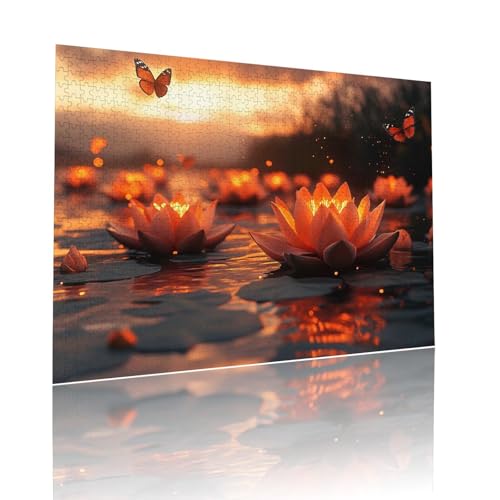 Puzzle Erwachsene 3000 Teile Lotus Schmetterling Educa Jigsaw für Kinder ab 8 Jahren Mädchen Jungen, Erwachsene Impossible Klassische Puzzles, Anspruchsvoll Spielspaß, Als Geschenke 81x122cm t-454 Puzzle Erwachsene 3000 Teile Lotus Schmetterling Educa Jigsaw für Kinder ab 8 Jahren Mädchen Jungen, Erwachsene Impossible Klassische Puzzles, Anspruchsvoll Spielspaß, Als Geschenke 81x122cm t-454 von Dirjuong