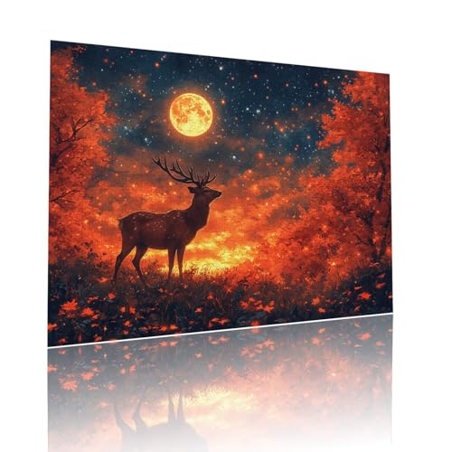 Puzzle Erwachsene 3000 Teile Mond REH Educa Jigsaw für Kinder ab 8 Jahren Mädchen Jungen, Erwachsene Impossible Klassische Puzzles Schwer, Anspruchsvoll Spielspaß, Als Familienspiel 81x122cm t-992 von Dirjuong