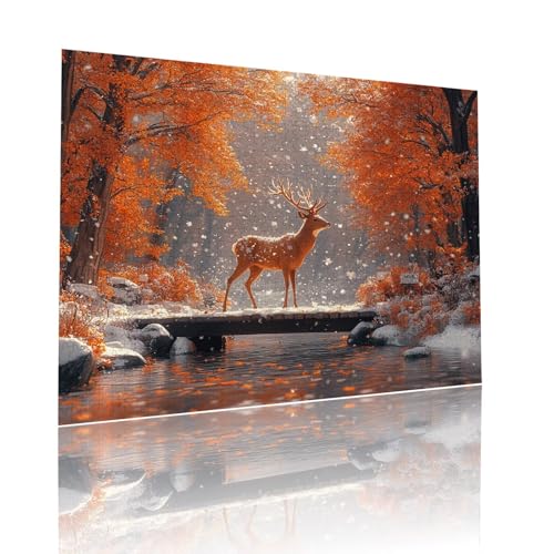 Puzzle Erwachsene 3000 Teile REH Tier Educa Jigsaw für Kinder ab 8 Jahren Mädchen Jungen, Erwachsene Impossible Klassische Puzzles Schwer, Anspruchsvoll Spielspaß, Als Familienspiel 81x122cm t-478 von Dirjuong