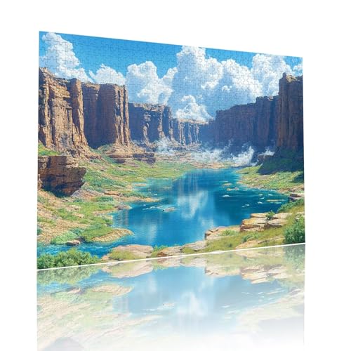 Puzzle Erwachsene 3000 Teile Schlucht Landschaft Educa Jigsaw für Kinder ab 8 Jahren Mädchen Jungen, Erwachsene Impossible Klassische Puzzles, Anspruchsvoll Spielspaß, Als Geschenke 81x122cm t-958 Puzzle Erwachsene 3000 Teile Schlucht Landschaft Educa Jigsaw für Kinder ab 8 Jahren Mädchen Jungen, Erwachsene Impossible Klassische Puzzles, Anspruchsvoll Spielspaß, Als Geschenke 81x122cm t-958 von Dirjuong