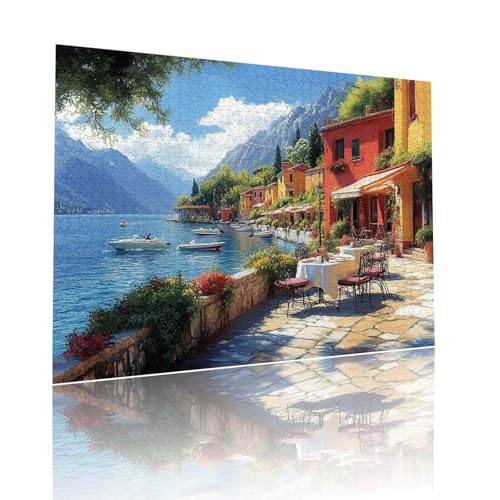 Puzzle Erwachsene 3000 Teile See Landschaft Educa Jigsaw für Kinder ab 8 Jahren Mädchen Jungen, Erwachsene Impossible Klassische Puzzles Schwer, Anspruchsvoll Spielspaß, Als Geschenke 81x122cm t-212 Puzzle Erwachsene 3000 Teile See Landschaft Educa Jigsaw für Kinder ab 8 Jahren Mädchen Jungen, Erwachsene Impossible Klassische Puzzles Schwer, Anspruchsvoll Spielspaß, Als Geschenke 81x122cm t-212 von Dirjuong