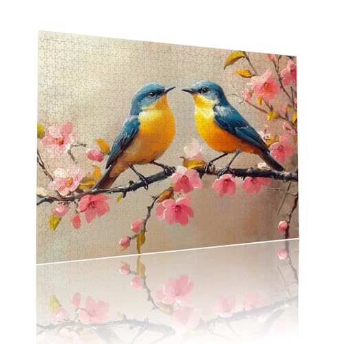 Puzzle Erwachsene 3000 Teile Vogel Tier Educa Jigsaw für Kinder ab 8 Jahren Mädchen Jungen, Erwachsene Impossible Klassische Puzzles Schwer, Anspruchsvoll Spielspaß, Als Geschenke 81x122cm t-728 von Dirjuong