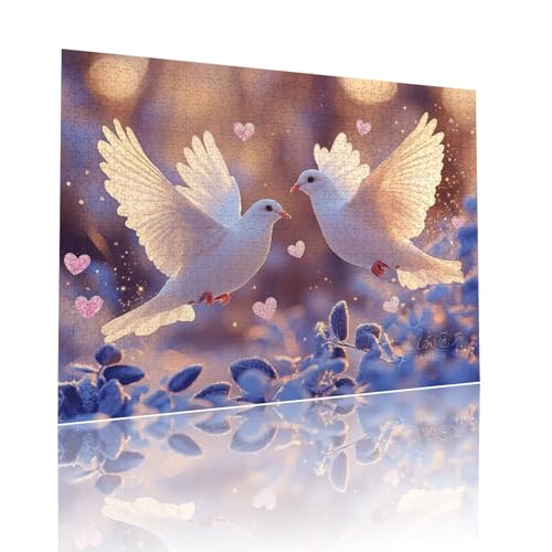 Puzzle Erwachsene 3000 Teile Vogel Tier Educa Jigsaw für Kinder ab 8 Jahren Mädchen Jungen, Erwachsene Impossible Klassische Puzzles Schwer, Anspruchsvoll Spielspaß, Als Geschenke 81x122cm t-740 von Dirjuong