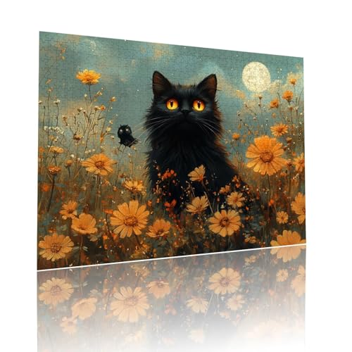 Puzzle Erwachsene 500 Teile Katze Blume Educa Jigsaw für Kinder ab 8 Jahren Mädchen Jungen, Erwachsene Impossible Klassische Puzzles Schwer, Anspruchsvoll Spielspaß, Als Familienspiel 38x52cm t-688 Puzzle Erwachsene 500 Teile Katze Blume Educa Jigsaw für Kinder ab 8 Jahren Mädchen Jungen, Erwachsene Impossible Klassische Puzzles Schwer, Anspruchsvoll Spielspaß, Als Familienspiel 38x52cm t-688 von Dirjuong