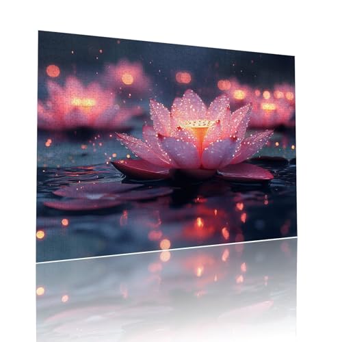 Puzzle Erwachsene 500 Teile Lotus Lotusblatt Educa Jigsaw für Kinder ab 8 Jahren Mädchen Jungen, Erwachsene Impossible Klassische Puzzles Schwer, Anspruchsvoll Spielspaß, Als Geschenke 38x52cm t-450 Puzzle Erwachsene 500 Teile Lotus Lotusblatt Educa Jigsaw für Kinder ab 8 Jahren Mädchen Jungen, Erwachsene Impossible Klassische Puzzles Schwer, Anspruchsvoll Spielspaß, Als Geschenke 38x52cm t-450 von Dirjuong