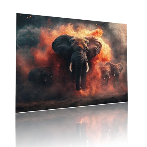 Puzzle Erwachsene 5000 Teile Elefant Abstrakt Educa Jigsaw für Kinder ab 8 Jahren Mädchen Jungen, Erwachsene Impossible Klassische Puzzles Schwer, Anspruchsvoll Spielspaß, Geschenke 105x156cm t-60 Puzzle Erwachsene 5000 Teile Elefant Abstrakt Educa Jigsaw für Kinder ab 8 Jahren Mädchen Jungen, Erwachsene Impossible Klassische Puzzles Schwer, Anspruchsvoll Spielspaß, Geschenke 105x156cm t-60 von Dirjuong