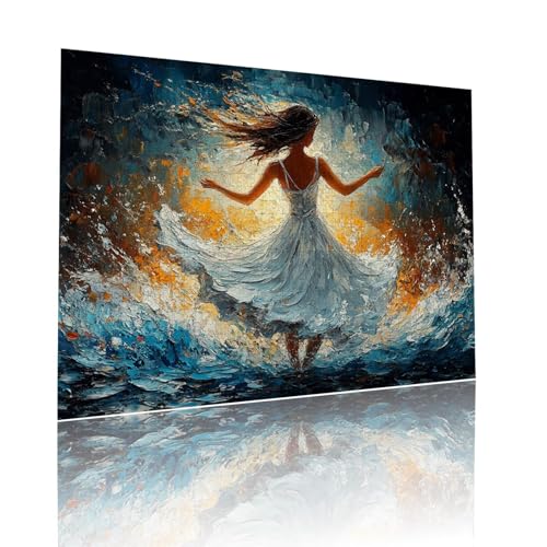 Puzzle Erwachsene 5000 Teile Frau Abstrakt Educa Jigsaw für Kinder ab 8 Jahren Mädchen Jungen, Erwachsene Impossible Klassische Puzzles Schwer, Anspruchsvoll Spielspaß, Als Geschenke 105x156cm t-788 von Dirjuong