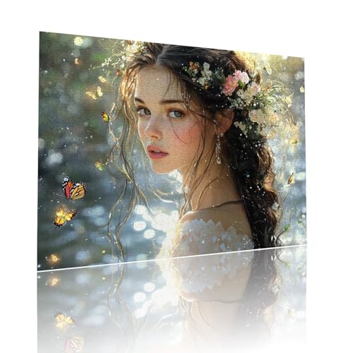 Puzzle Erwachsene 5000 Teile Frau Schmetterling Educa Jigsaw für Kinder ab 8 Jahren Mädchen Jungen, Erwachsene Impossible Klassische Puzzles, Anspruchsvoll Spielspaß, Als Geschenke 105x156cm t-798 Puzzle Erwachsene 5000 Teile Frau Schmetterling Educa Jigsaw für Kinder ab 8 Jahren Mädchen Jungen, Erwachsene Impossible Klassische Puzzles, Anspruchsvoll Spielspaß, Als Geschenke 105x156cm t-798 von Dirjuong