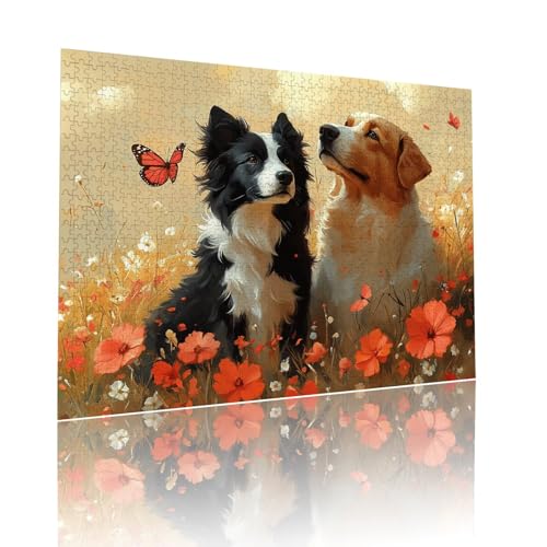 Puzzle Erwachsene 5000 Teile Hund Schmetterling Educa Jigsaw für Kinder ab 8 Jahren Mädchen Jungen, Erwachsene Impossible Klassische Puzzles, Anspruchsvoll Spielspaß, Als Geschenke 105x156cm t-142 Puzzle Erwachsene 5000 Teile Hund Schmetterling Educa Jigsaw für Kinder ab 8 Jahren Mädchen Jungen, Erwachsene Impossible Klassische Puzzles, Anspruchsvoll Spielspaß, Als Geschenke 105x156cm t-142 von Dirjuong