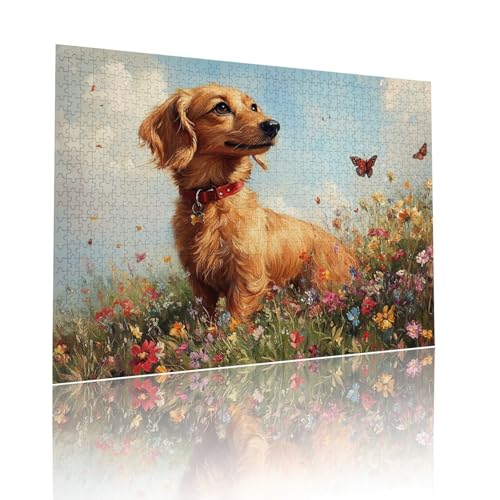 Puzzle Erwachsene 5000 Teile Hund Schmetterling Educa Jigsaw für Kinder ab 8 Jahren Mädchen Jungen, Erwachsene Impossible Klassische Puzzles, Anspruchsvoll Spielspaß, Als Geschenke 105x156cm t-144 Puzzle Erwachsene 5000 Teile Hund Schmetterling Educa Jigsaw für Kinder ab 8 Jahren Mädchen Jungen, Erwachsene Impossible Klassische Puzzles, Anspruchsvoll Spielspaß, Als Geschenke 105x156cm t-144 von Dirjuong