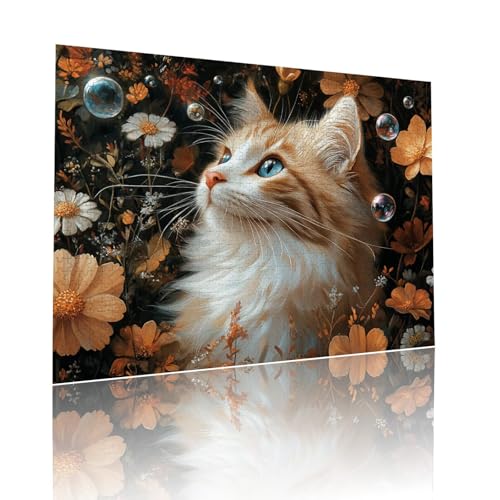 Puzzle Erwachsene 5000 Teile Katze Blume Educa Jigsaw für Kinder ab 8 Jahren Mädchen Jungen, Erwachsene Impossible Klassische Puzzles Schwer, Anspruchsvoll Spielspaß, Als Geschenke 105x156cm t-690 Puzzle Erwachsene 5000 Teile Katze Blume Educa Jigsaw für Kinder ab 8 Jahren Mädchen Jungen, Erwachsene Impossible Klassische Puzzles Schwer, Anspruchsvoll Spielspaß, Als Geschenke 105x156cm t-690 von Dirjuong