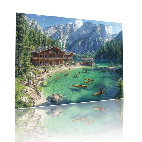 Puzzle Erwachsene 5000 Teile Landschaft See Educa Jigsaw für Kinder ab 8 Jahren Mädchen Jungen, Erwachsene Impossible Klassische Puzzles Schwer, Anspruchsvoll Spielspaß, Als Geschenke 105x156cm t-108 Puzzle Erwachsene 5000 Teile Landschaft See Educa Jigsaw für Kinder ab 8 Jahren Mädchen Jungen, Erwachsene Impossible Klassische Puzzles Schwer, Anspruchsvoll Spielspaß, Als Geschenke 105x156cm t-108 von Dirjuong