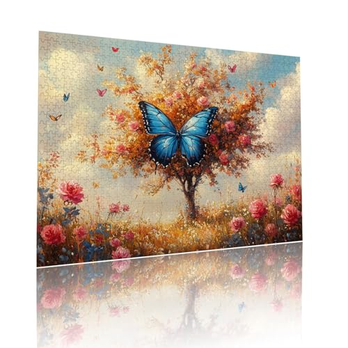 Puzzle Erwachsene 5000 Teile Schmetterling Baum Educa Jigsaw für Kinder ab 8 Jahren Mädchen Jungen, Erwachsene Impossible Klassische Puzzles, Anspruchsvoll Spielspaß, Als Geschenke 105x156cm t-250 Puzzle Erwachsene 5000 Teile Schmetterling Baum Educa Jigsaw für Kinder ab 8 Jahren Mädchen Jungen, Erwachsene Impossible Klassische Puzzles, Anspruchsvoll Spielspaß, Als Geschenke 105x156cm t-250 von Dirjuong