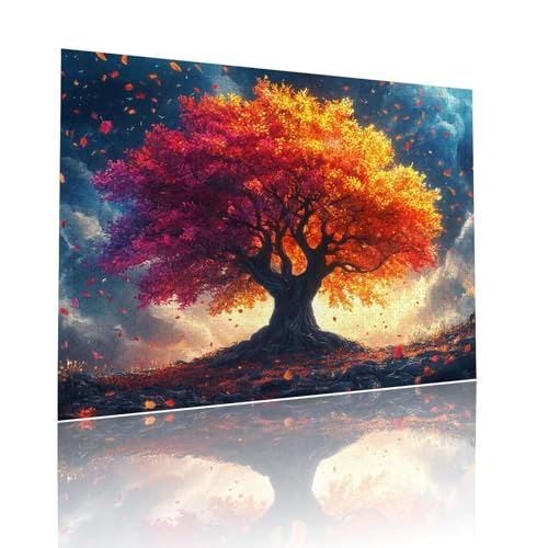 Puzzle Erwachsene 5000 Teile Sonnenuntergang Baum Educa Jigsaw für Kinder ab 8 Jahren Mädchen Jungen, Erwachsene Impossible Klassische Puzzles, Anspruchsvoll Spielspaß, Als Geschenke 105x156cm t-602 Puzzle Erwachsene 5000 Teile Sonnenuntergang Baum Educa Jigsaw für Kinder ab 8 Jahren Mädchen Jungen, Erwachsene Impossible Klassische Puzzles, Anspruchsvoll Spielspaß, Als Geschenke 105x156cm t-602 von Dirjuong