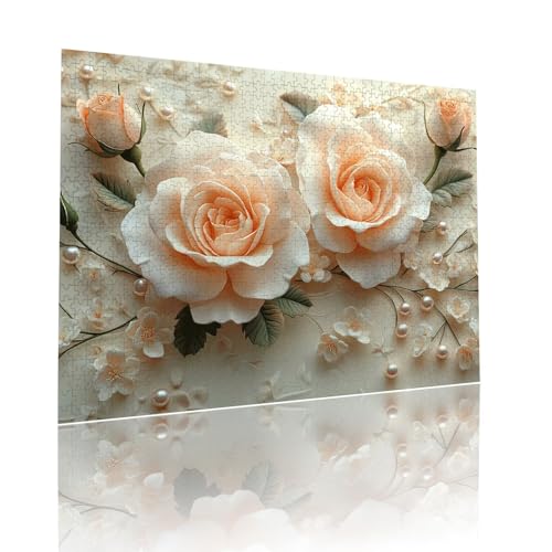 Puzzle Erwachsene 80 Teile Blume Anlage Educa Jigsaw für Kinder ab 8 Jahren Mädchen Jungen, Erwachsene Impossible Klassische Puzzles Schwer, Anspruchsvoll Spielspaß, Als Familienspiel 15x20cm t-358 von Dirjuong