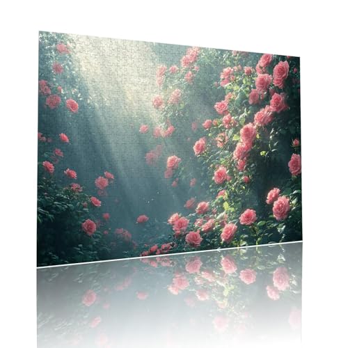 Puzzle Erwachsene 80 Teile Blume Anlage Educa Jigsaw für Kinder ab 8 Jahren Mädchen Jungen, Erwachsene Impossible Klassische Puzzles Schwer, Anspruchsvoll Spielspaß, Als Familienspiel 15x20cm t-346 von Dirjuong