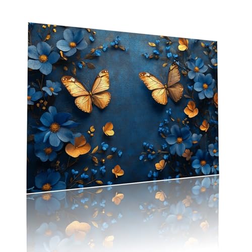 Puzzle Erwachsene 80 Teile Schmetterling Blume Educa Jigsaw für Kinder ab 8 Jahren Mädchen Jungen, Erwachsene Impossible Klassische Puzzles Schwer, Anspruchsvoll Spielspaß, Geschenke 15x20cm t-242 von Dirjuong