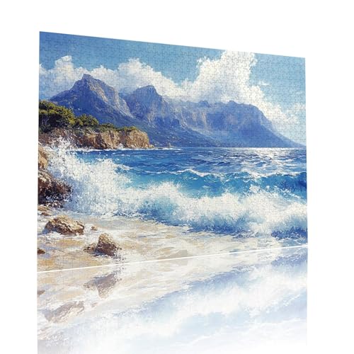 Puzzle Erwachsene 80 Teile Strand Landschaft Educa Jigsaw für Kinder ab 8 Jahren Mädchen Jungen, Erwachsene Impossible Klassische Puzzles Schwer, Anspruchsvoll Spielspaß, Als Geschenke 15x20cm t-174 Puzzle Erwachsene 80 Teile Strand Landschaft Educa Jigsaw für Kinder ab 8 Jahren Mädchen Jungen, Erwachsene Impossible Klassische Puzzles Schwer, Anspruchsvoll Spielspaß, Als Geschenke 15x20cm t-174 von Dirjuong