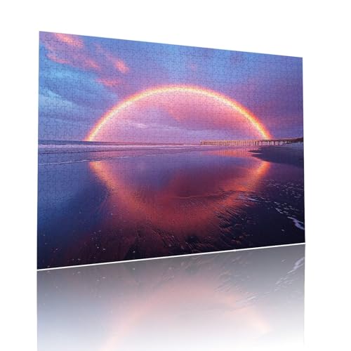 Regenbogen Puzzle für Erwachsene Kinder Anspruchsvoll 1314 Teile Impossible Klassische Puzzles Schwer Landschaft ab 8 9 10 Jahre für Mädchen Jungen Jigsaw Kunst Educa, für Geschenke 50x75cm t-15 Regenbogen Puzzle für Erwachsene Kinder Anspruchsvoll 1314 Teile Impossible Klassische Puzzles Schwer Landschaft ab 8 9 10 Jahre für Mädchen Jungen Jigsaw Kunst Educa, für Geschenke 50x75cm t-15 von Dirjuong