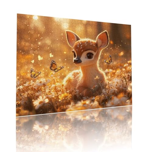 Reh Puzzle für Erwachsene Kinder Anspruchsvoll 200 teile Impossible Klassische Puzzles Schwer Schmetterling ab 8 9 10 Jahre Mädchen Jungen Jigsaw Kunst Educa,für Dekoration und Geschenke 25x35cm t-491 Reh Puzzle für Erwachsene Kinder Anspruchsvoll 200 teile Impossible Klassische Puzzles Schwer Schmetterling ab 8 9 10 Jahre Mädchen Jungen Jigsaw Kunst Educa,für Dekoration und Geschenke 25x35cm t-491 von Dirjuong